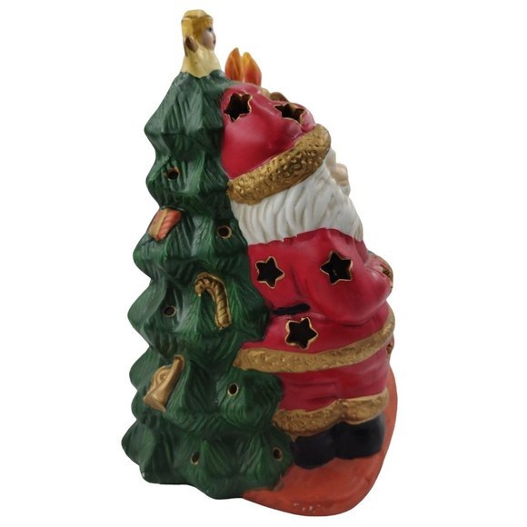 Christmas Fireside Santa and Children Vintage‎ Light up - Picture 3 of 6